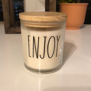 Rae Dunn Enjoy Cinnamon Apple Candle